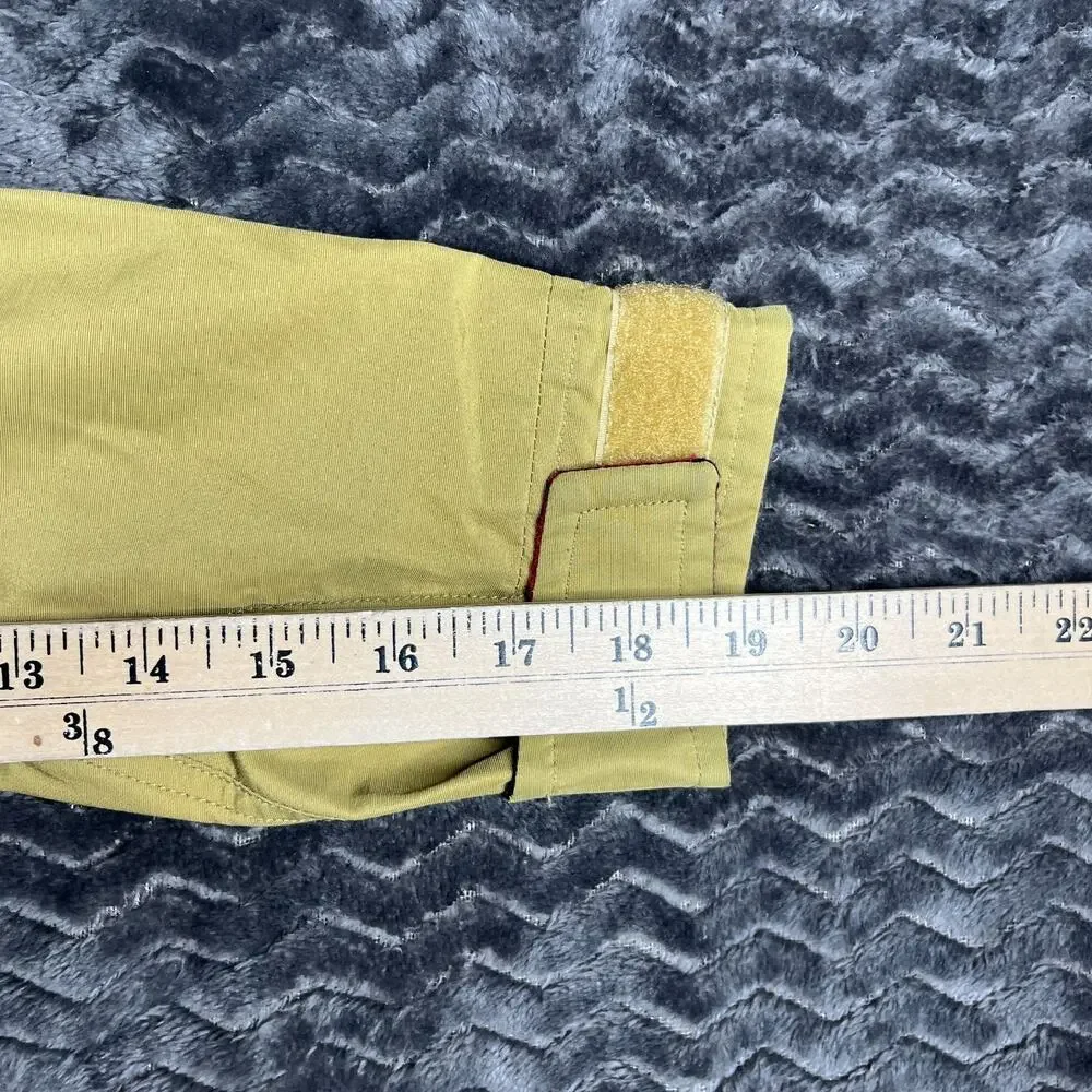 Penfield Trailwear Jacket M 60/40 Buffalo Plaid Lining Rain Waxcloth Olive Army